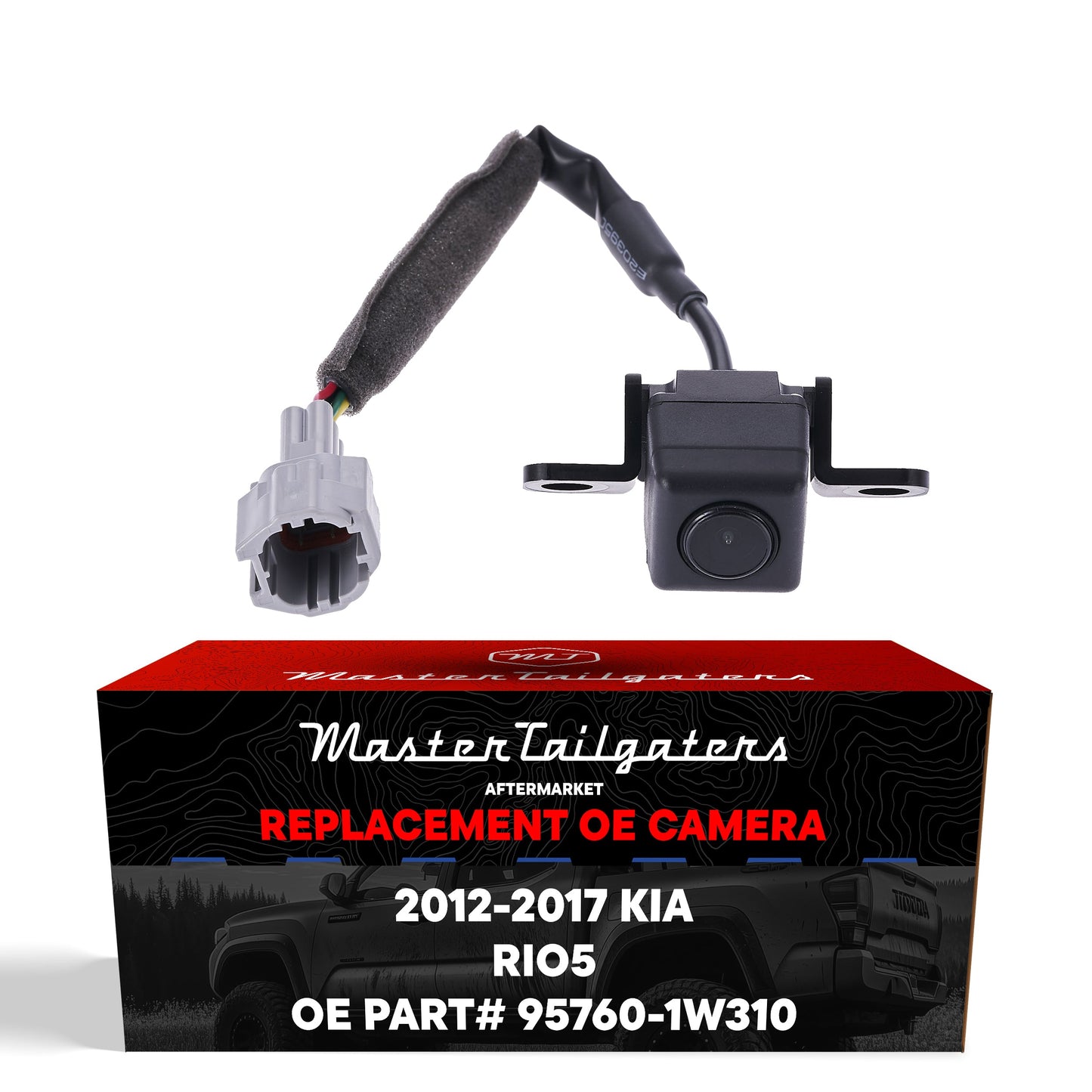 Kia Rio5 (2012-2015), Rio5 w/o Premium Audio (2016-2017) OEM Replacement Backup Camera OE Part # 95760-1W310
