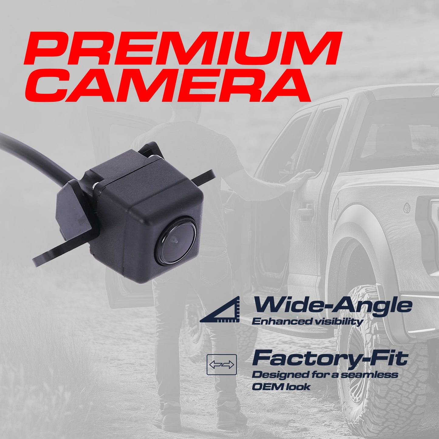 Kia Rio5 (2012-2015), Rio5 w/o Premium Audio (2016-2017) OEM Replacement Backup Camera OE Part # 95760-1W310