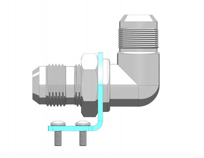 -12 AN Bulkhead Tab (Stainless Steel)