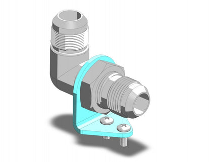 -12 AN Bulkhead Tab (Stainless Steel)