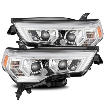 AlphaRex 14-20 Toyota 4Runner PRO-Series Projector Headlights Plank Style Chrm w/Sequential Signal 880731 *Discontinued