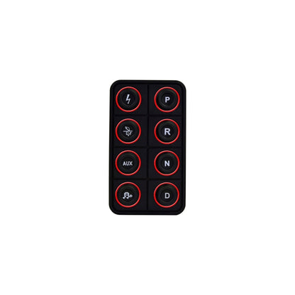 AEM EV 8 Button Keypad CAN Based Programmable Backlighting