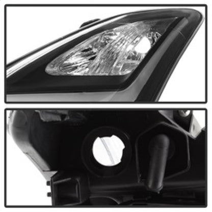 SPYDER xTune Infiniti G37 Coupe (non-AFS) 08-15 Projector Headlights - Black PRO-JH-IG3708-2D-LB-BK 9039331