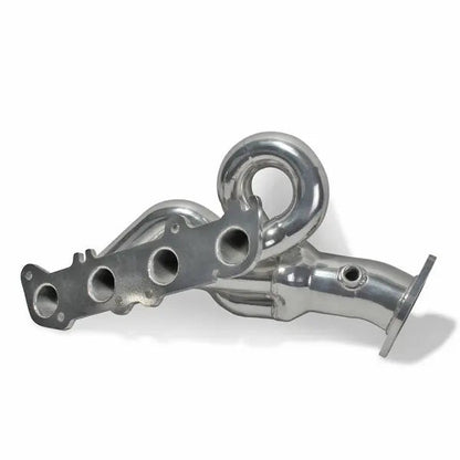 Ford Mustang GT 5.0 1-3/4 Shorty Exhaust Headers Polished Silver Ceramic 15-17