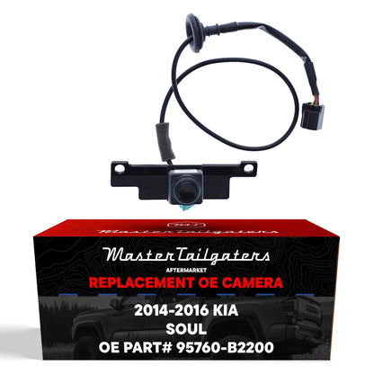 Kia Soul w/o Satellite Radio, w/ Parking Line (2014-2016) OEM Replacement Backup Camera OE Part # 95760-B2200