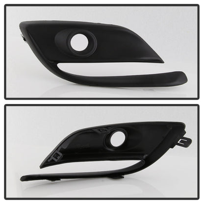 Spyder 17-18 Mazda 3 OEM Style Full LED Fog Light w/Switch - Clear (FL-MM32017-LED-C) 9043192