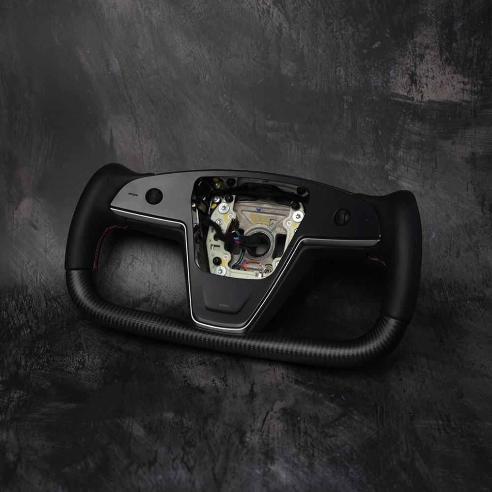 2023+ Tesla Model S / Model X / Plaid Custom Steering Wheel by Exclusive Steering
