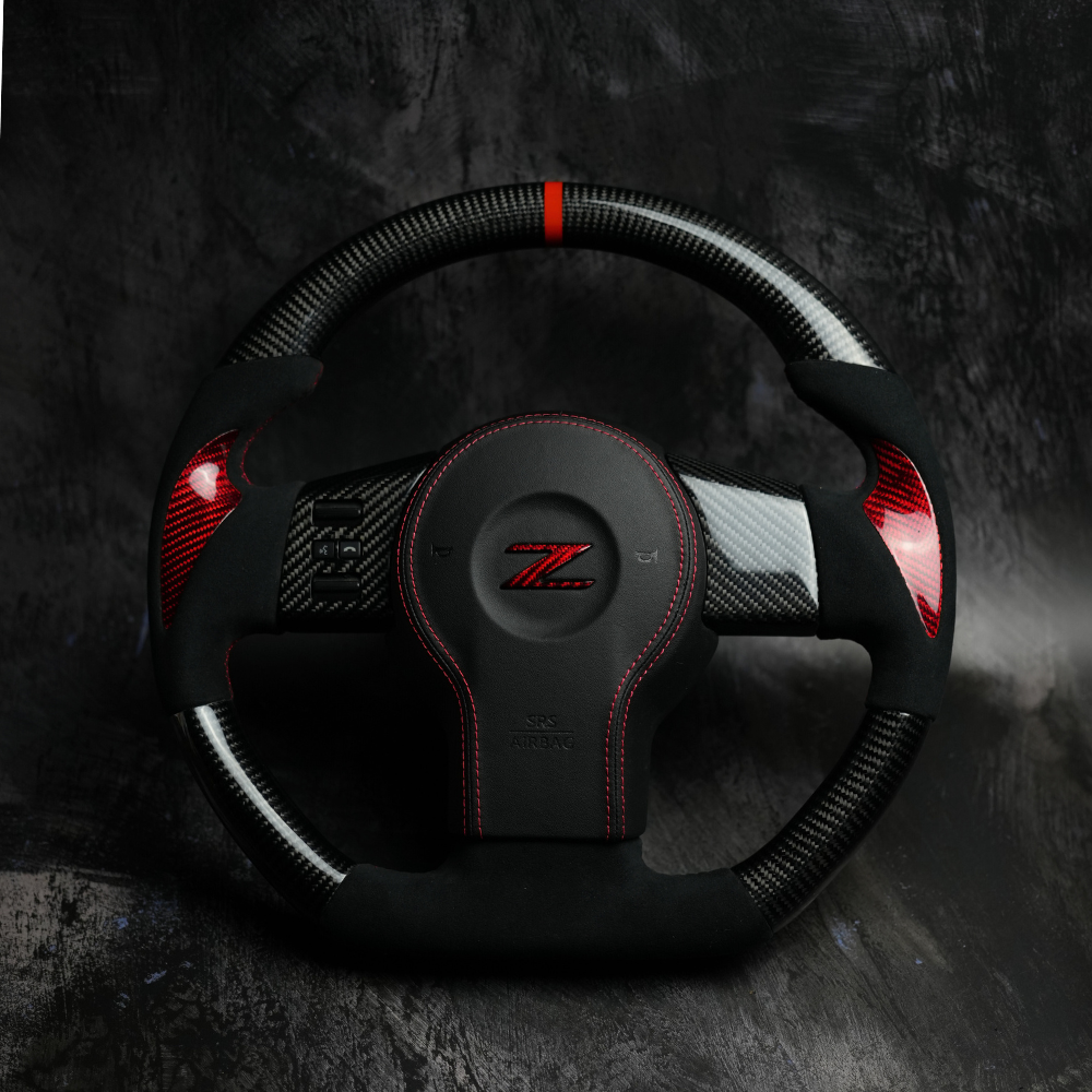 2003-2010 Nissan 350z Z33  Custom Steering Wheel by Exclusive Steering