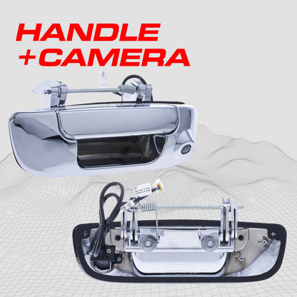 Dodge Ram (2002-2009) Chrome Replacement Tailgate Handle with Backup Camera