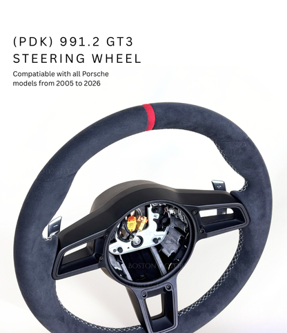PDK Porsche 991.2 Steering Wheel in Red
