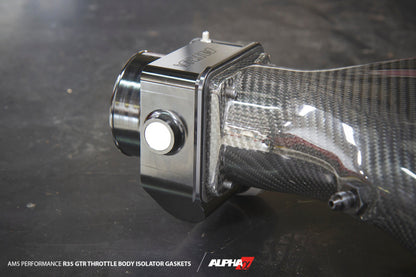 AMS Performance 2009+ Nissan GT-R Throttle Body Isolators ALP.07.08.0006-5