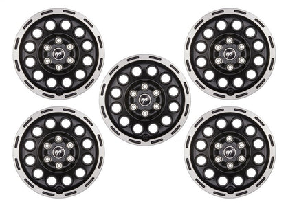 Ford Racing 21-23 Bronco 17x8.0 Wheel Kit - Machined Face M-1007K-P1780MBM