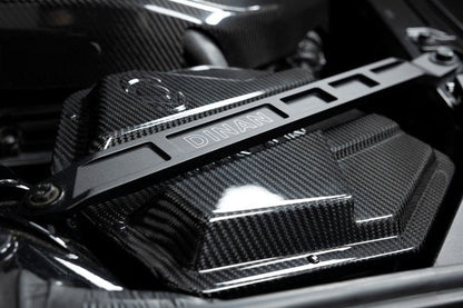 Dinan Cold Air Intake - 2020-2025 Toyota GR Supra 3.0 & 2020-2025 BMW Z4 M40i Semi-Open - Carbon Fiber - A90/A91/G29