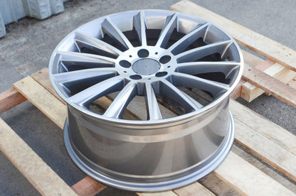 MB4 18x8 5x112 +35 66.6 Gunmetal Machined Face