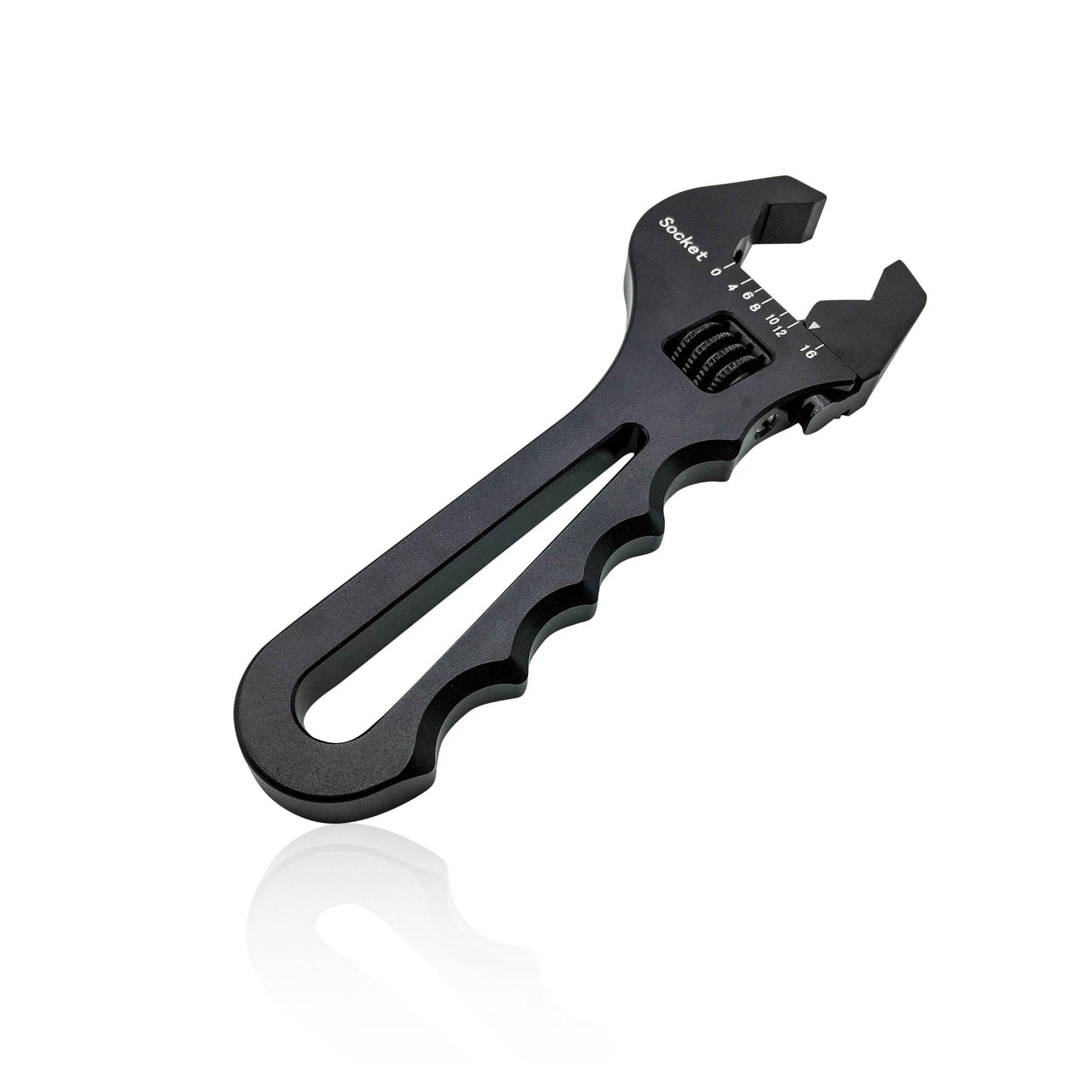 NGR AN Adjustable Wrench (3AN-16AN) Black Anodized
