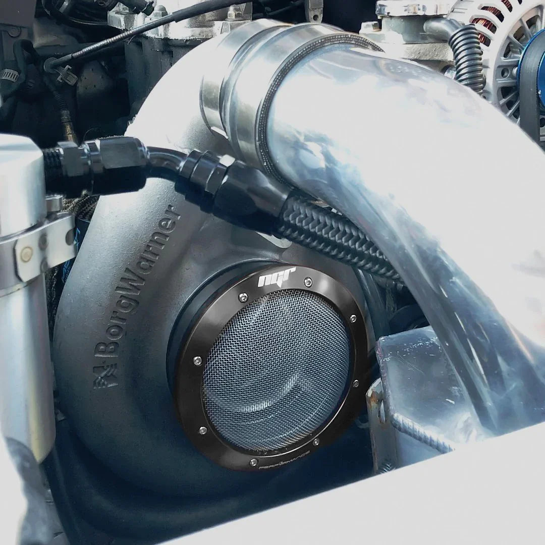 NGR Turbo Filter (Street Edition) Black, One-Piece, Fits 5in & 4.5in