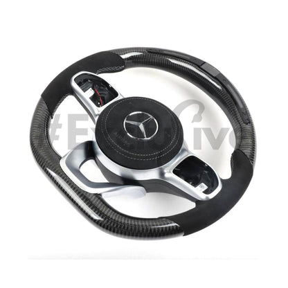 2018+ Mercedes Benz C / CLA / CLS / E / G / GLA / GLE / S Class Non-AMG  Custom Steering Wheel by Exclusive Steering