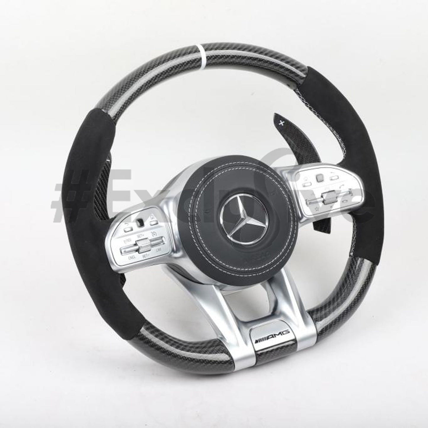 [Upgrade Conversion] Mercedes Benz 2018+ AMG Model Custom Steering Wheel by Exclusive Steering