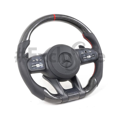 [Upgrade Conversion] Mercedes Benz 2018+ AMG Model Custom Steering Wheel by Exclusive Steering
