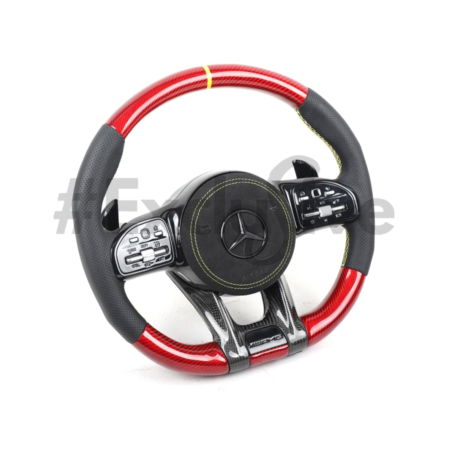 AMG Steering Wheel for Mercedes-Benz 2018+ AMG Models | Custom by Exclusive Steering