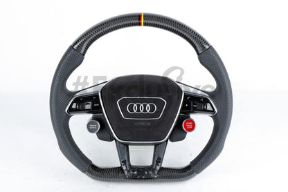 2020-2025 Audi A6, S6, RS6, A7, S7, RS7 & C8 Custom Steering Wheel by Exclusive Steering