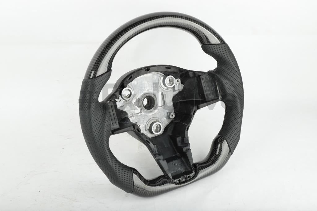 Tesla Model 3 & Model Y Custom Steering Wheel by Exclusive Steering