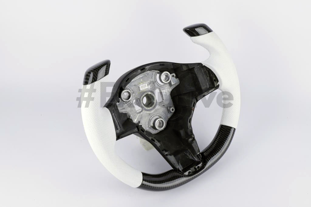 Tesla Model 3 & Model Y Custom Steering Wheel by Exclusive Steering