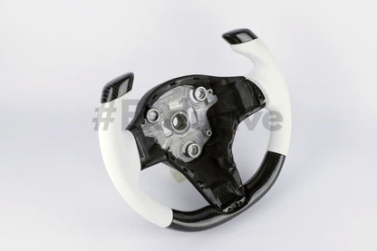 Tesla Model 3 & Model Y Custom Steering Wheel by Exclusive Steering