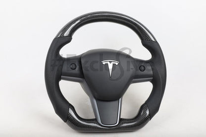 Tesla Model 3 & Model Y Custom Steering Wheel by Exclusive Steering