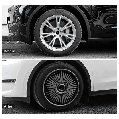 TESERY 19″ Wheel Cover Unlimited Style For Model Y (4PCS)