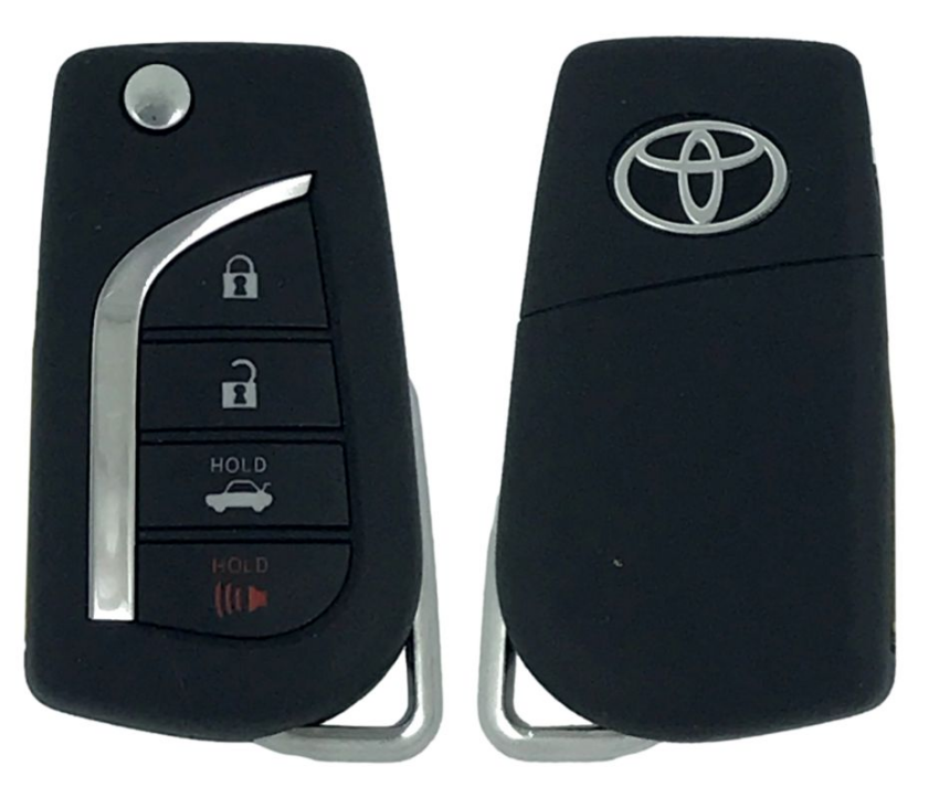 Toyota Camry Corolla 2018-2026 OEM 4 Button Flip Key HYQ12BFB / HYQ12BGF (H/8A Chip)