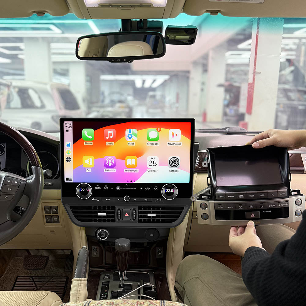 19.8 inch Android Car Radio For Lexus LX570 2007-2015 Car Stereo CarPlay Multimedia Player