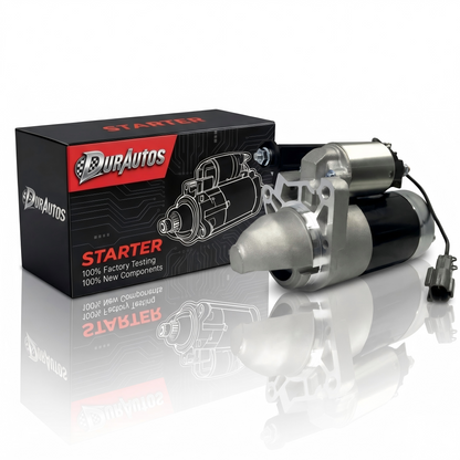 Durautos Starter Motor for 2009-2023 Nissan Titan Armada & Infiniti QX80 5.6L, Replaces 23300-1CA0A
