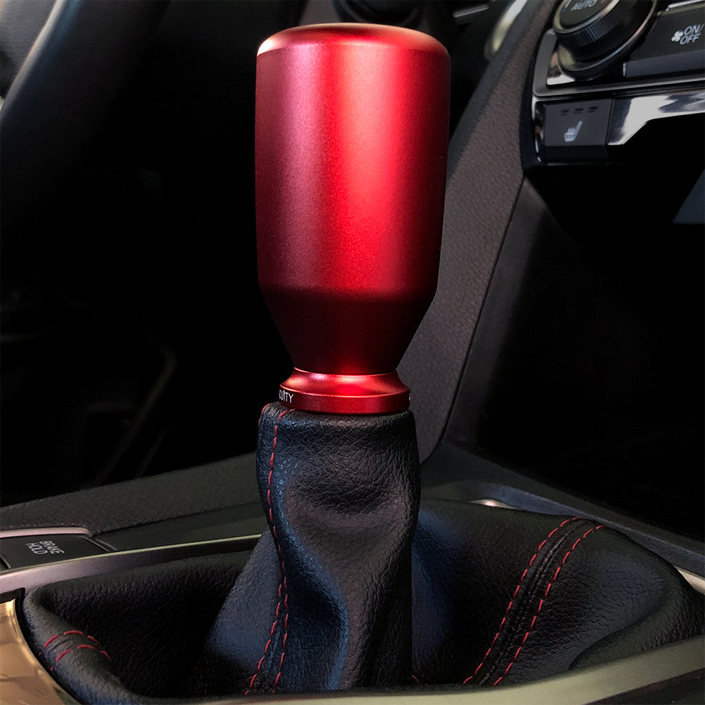 Shift Boot Collar Upgrade (Satin Red Aluminum Finish)