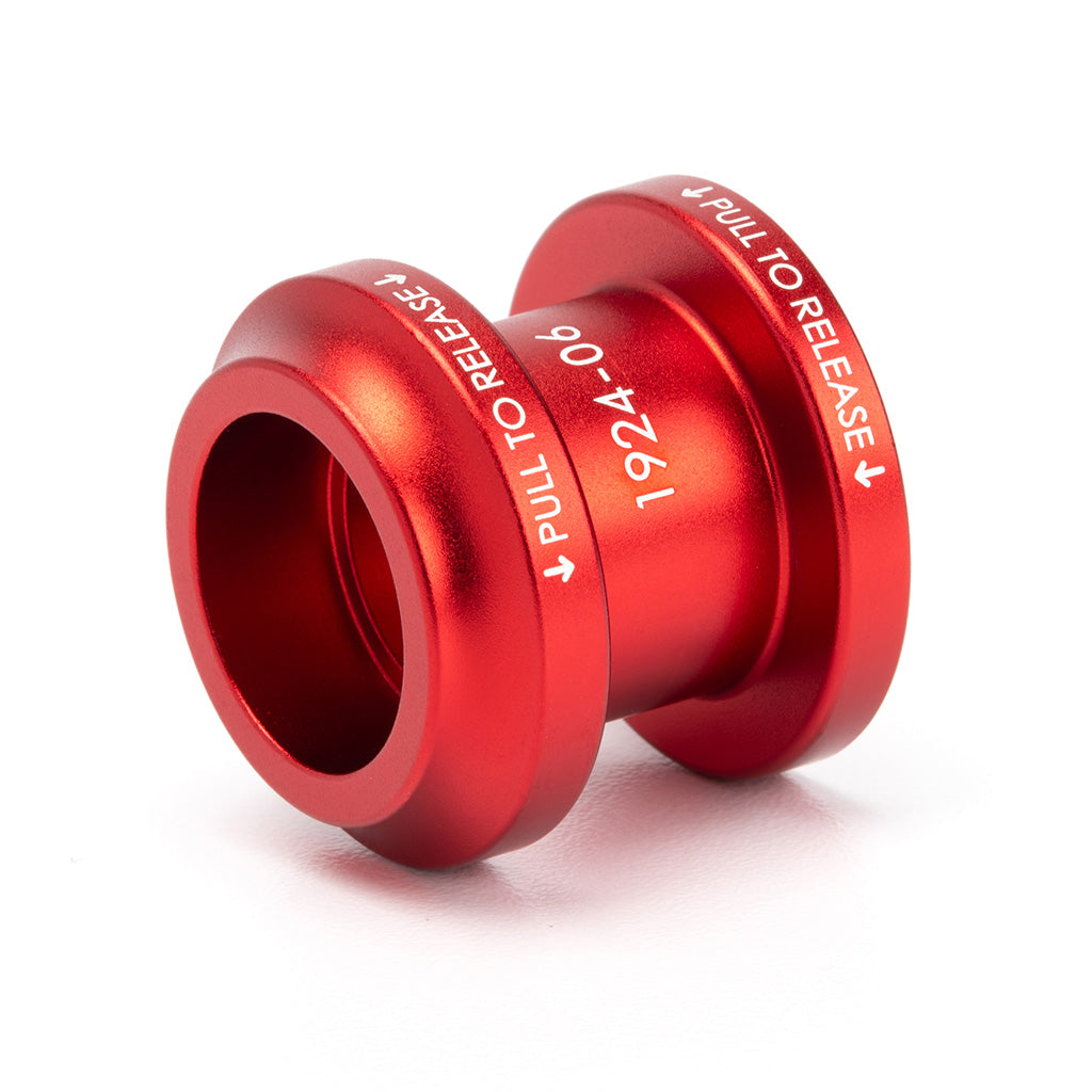 Shift Boot Collar Upgrade (Satin Red Aluminum Finish)