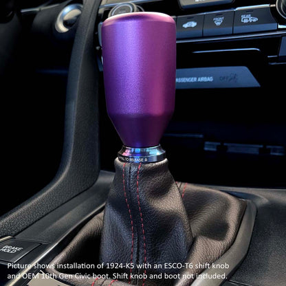 Shift Boot Collar Upgrade (Burnt Titanium Finish)