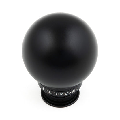 POCO Low-Profile Shift Knob in Satin Black Anodized Finish