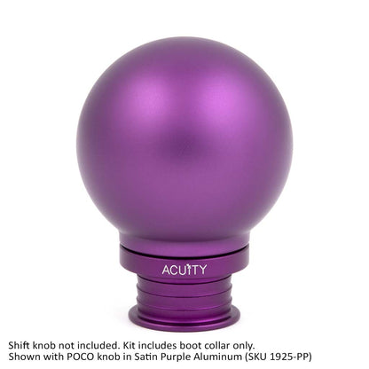 Satin Purple Aluminum Shift Boot Collar for POCO Shift Knobs