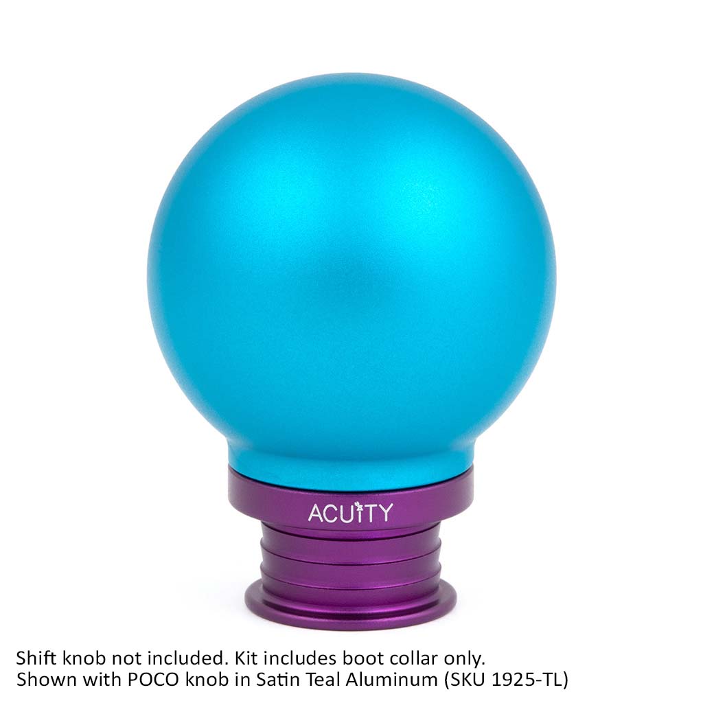 Satin Purple Aluminum Shift Boot Collar for POCO Shift Knobs