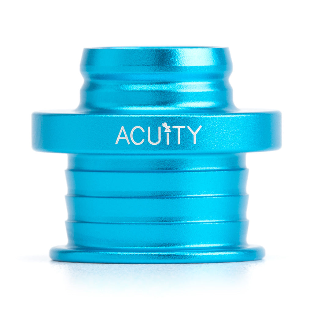 Satin Teal Aluminum Shift Boot Collar for POCO Shift Knobs