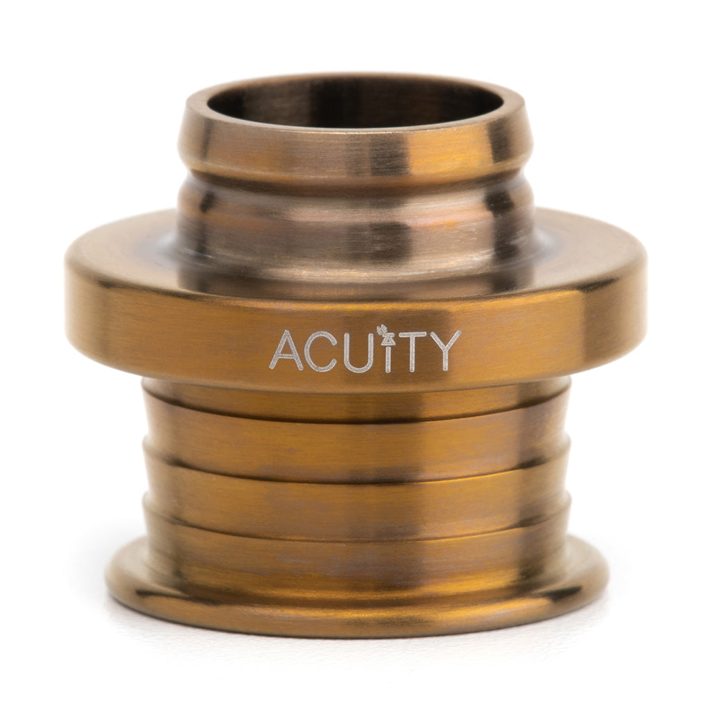 Burnt Gold Titanium Shift Boot Collar for POCO Shift Knobs