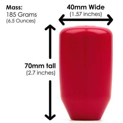 ESCO-Insulated 6-Speed Shift Knob in Red (M10X1.5)