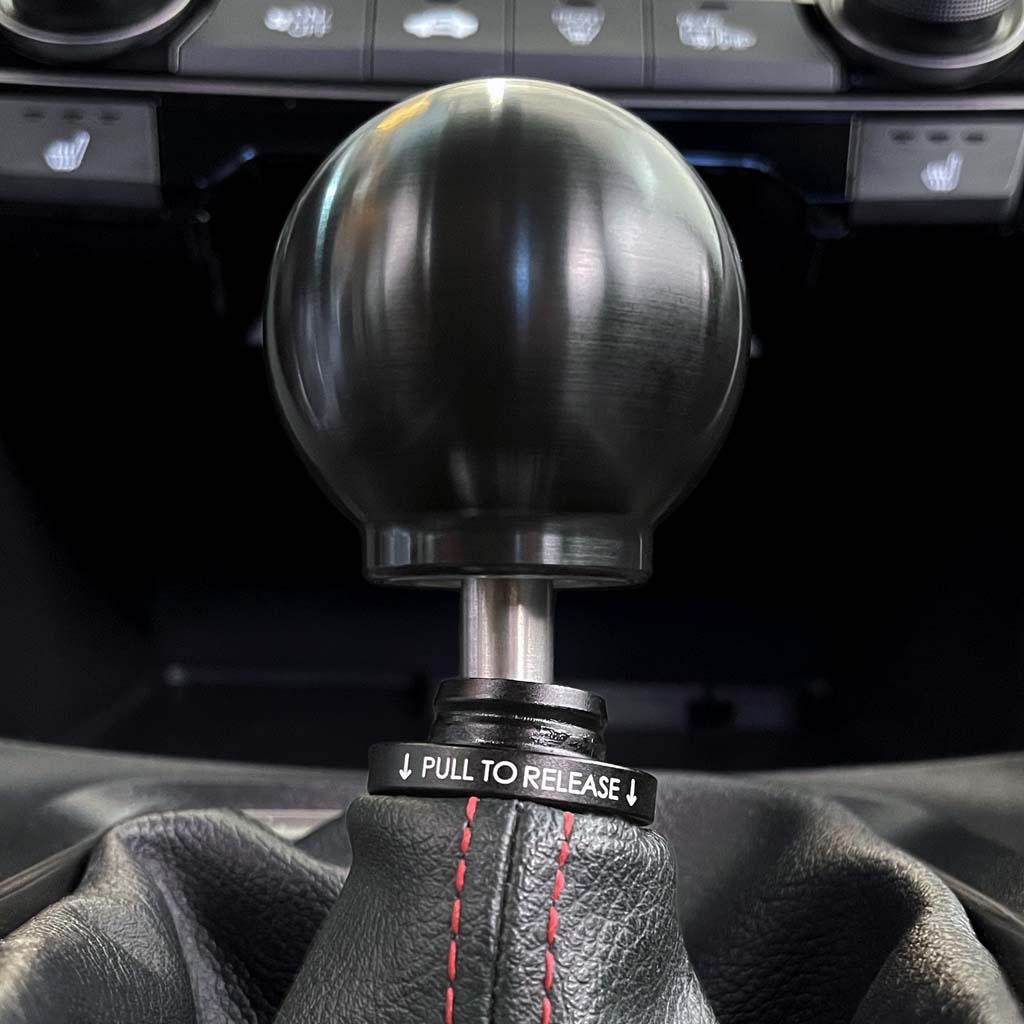 POCO Insulated Low-Profile Shift Knob in Black (M10X1.5)