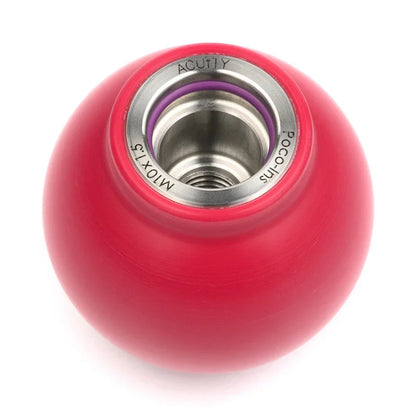ACUITY Instruments POCO Insulated Low-Profile Shift Knob in Red (M10X1.5)