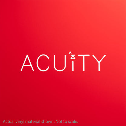 Matte Red Windshield Banner
