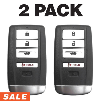 Acura ILX TLX 4 Button Smart Key 2018-2020 For KR5V2X | Aftermarket (2 Pack)