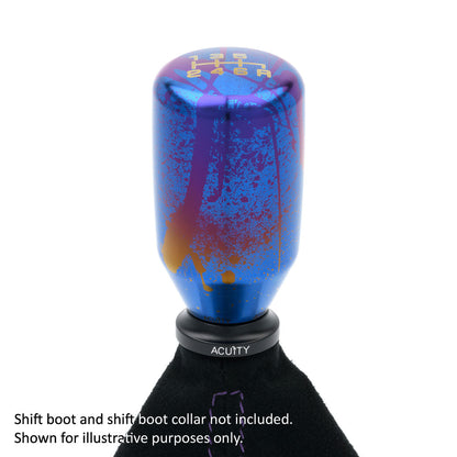 ESCO-Ti Shift Knob in Splatter Titanium Finish(M10X1.5)