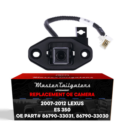 Lexus ES 350 (2007-2012) OEM Replacement Backup Camera OE Part # 86790-33030, 86790-33031