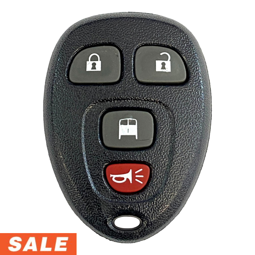 GM 4 Button Keyless Remote 2007-2026 For OUC60270 OUC60221 | Aftermarket