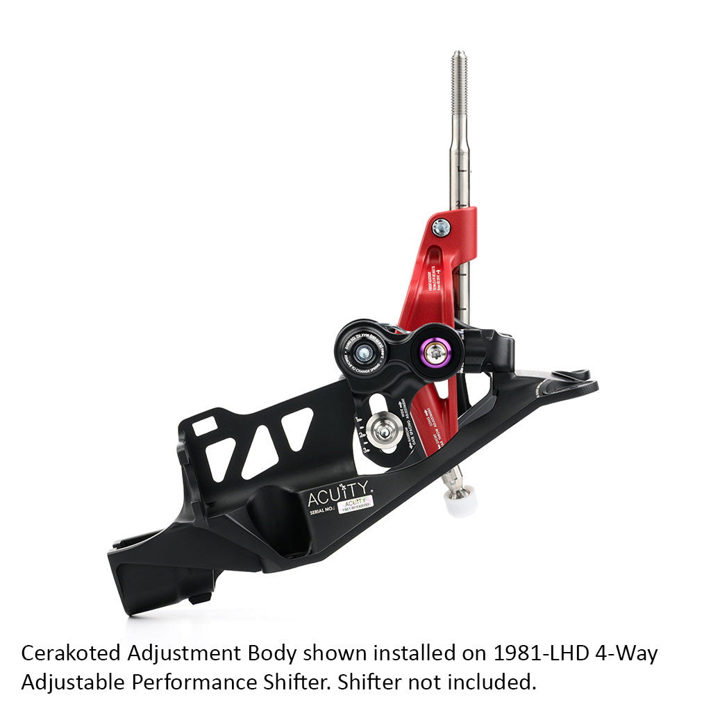 Cerakoted Adjustment Bodies for 1981-LHD Shifters